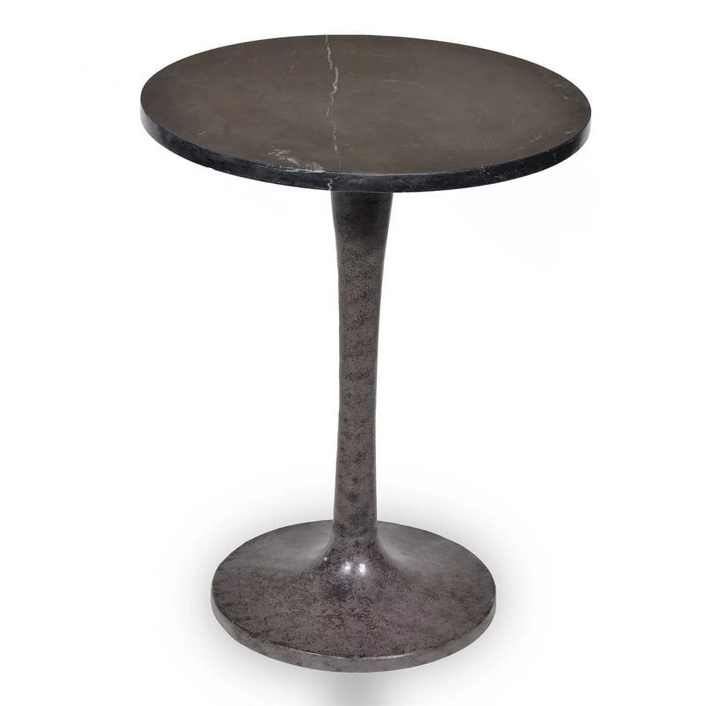 Black Marble Top Accent Table Y32062