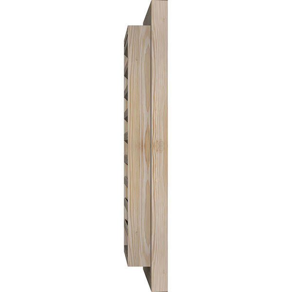 Primed Vertical Gable Vent P4125