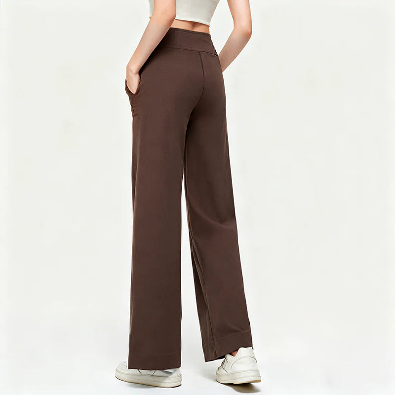 Business Casual High-Waist Wide Leg Pants P30627
