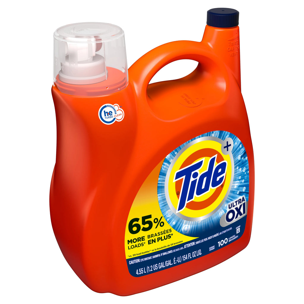 100 Loads Liquid Laundry Detergent, 154 fl oz A43693