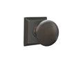 Crystal Knob Passage Set with Rosette M19069