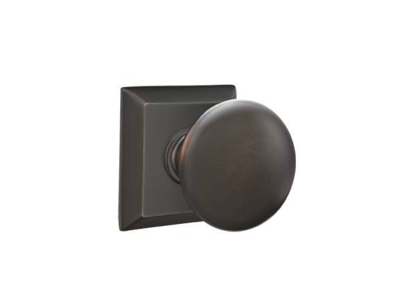 Crystal Knob Passage Set with Rosette M19069