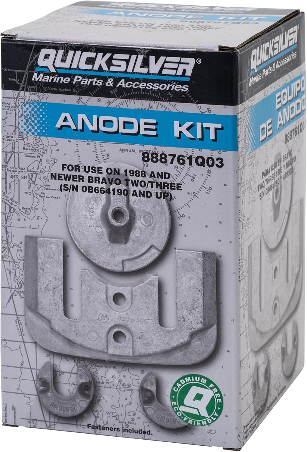 Aluminum Anode Kit Pack of 2 J6163