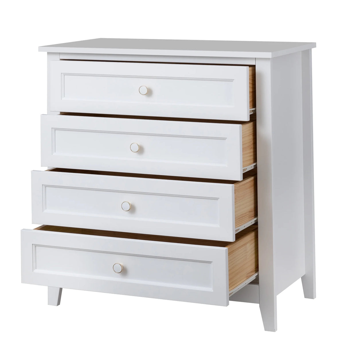 Solid Wood 4 Drawer Dresser Z75620